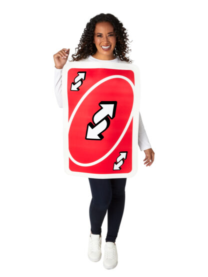 UNO REVERSE CARD TABARD COSTUME, ADULT - Image 2