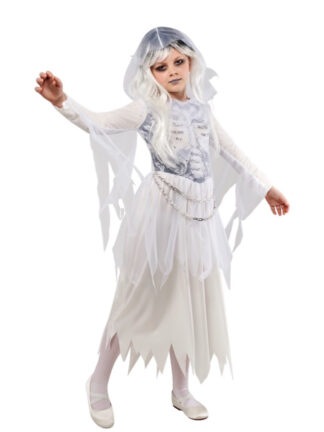 GHOSTLY GIRL COSTUME, CHILD