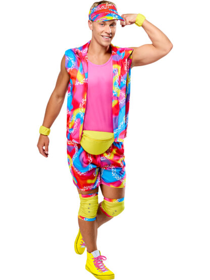 KEN - ROLLERSKATE BARBIE COSTUME, ADULT - Image 2