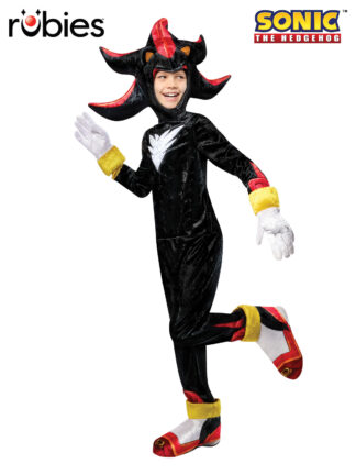 SHADOW - SONIC THE HEDGEHOG DELUXE COSTUME, CHILD