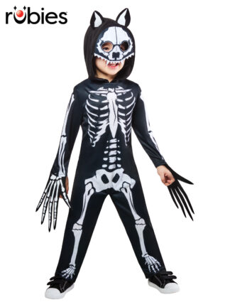 WEREWOLF SKELETON  COSTUME, CHILD