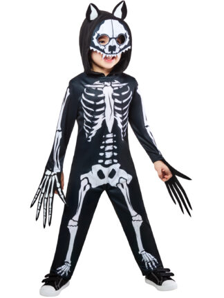 WEREWOLF SKELETON  COSTUME, CHILD