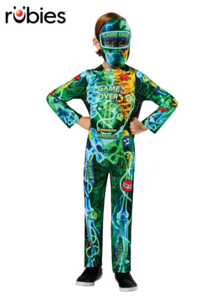 GAMER SKELETON COSTUME, CHILD
