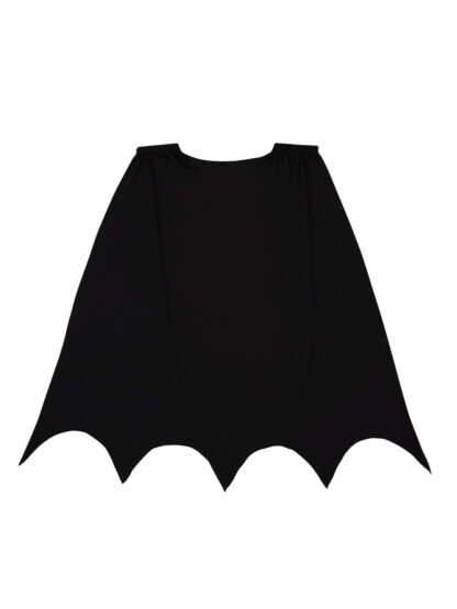 BATMAN COSTUME TOP, CAPE & MASK ADULT - Image 7