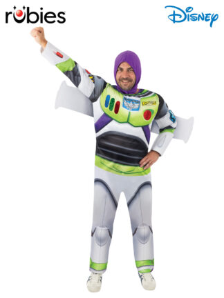 BUZZ LIGHTYEAR DELUXE TOY STORY COSTUME, ADULT