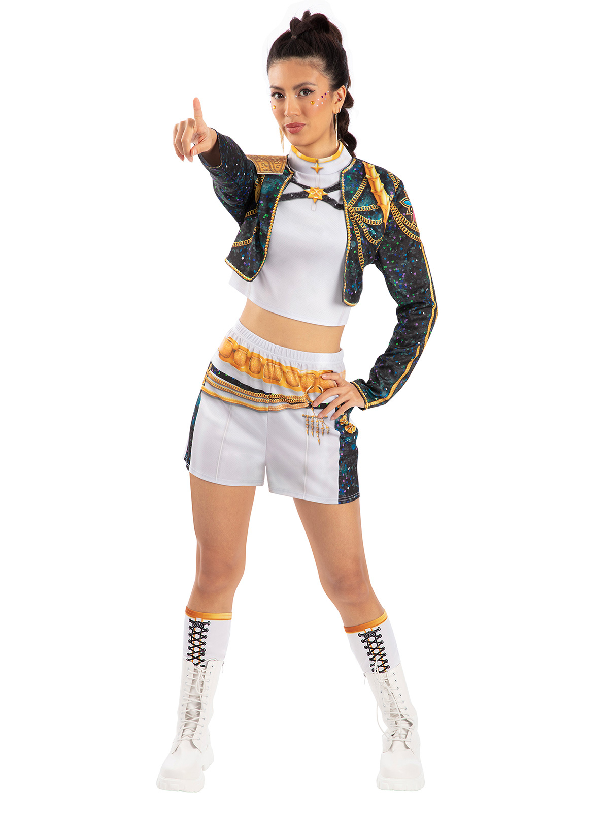 K-POP DEMON HUNTERS RUMI GOLDEN COSTUME, ADULT - Image 2