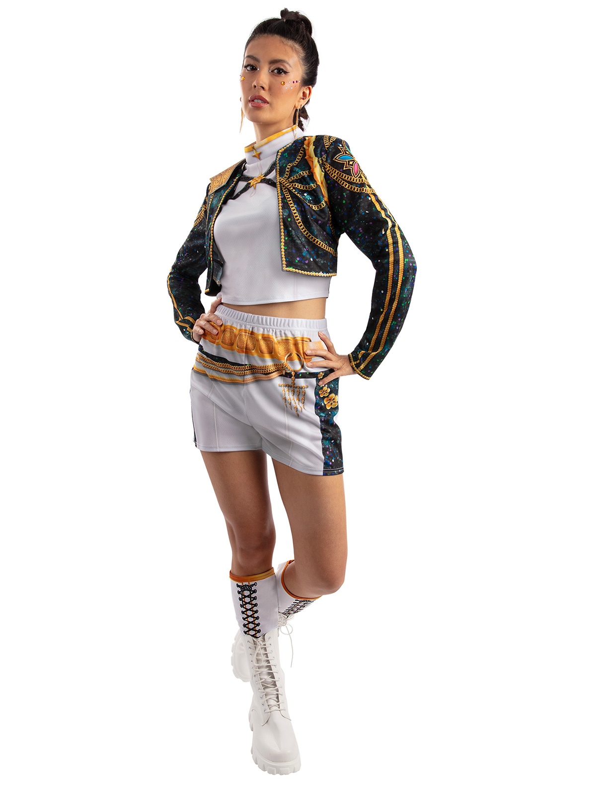 K-POP DEMON HUNTERS RUMI GOLDEN COSTUME, ADULT - Image 4