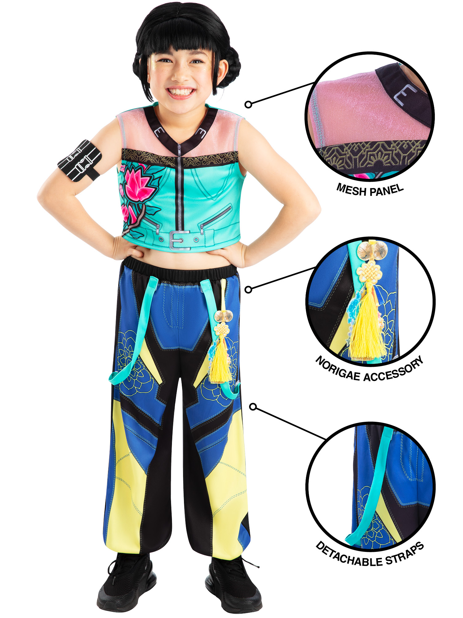 K-POP DEMON HUNTERS ZOEY COSTUME, CHILD - Image 7