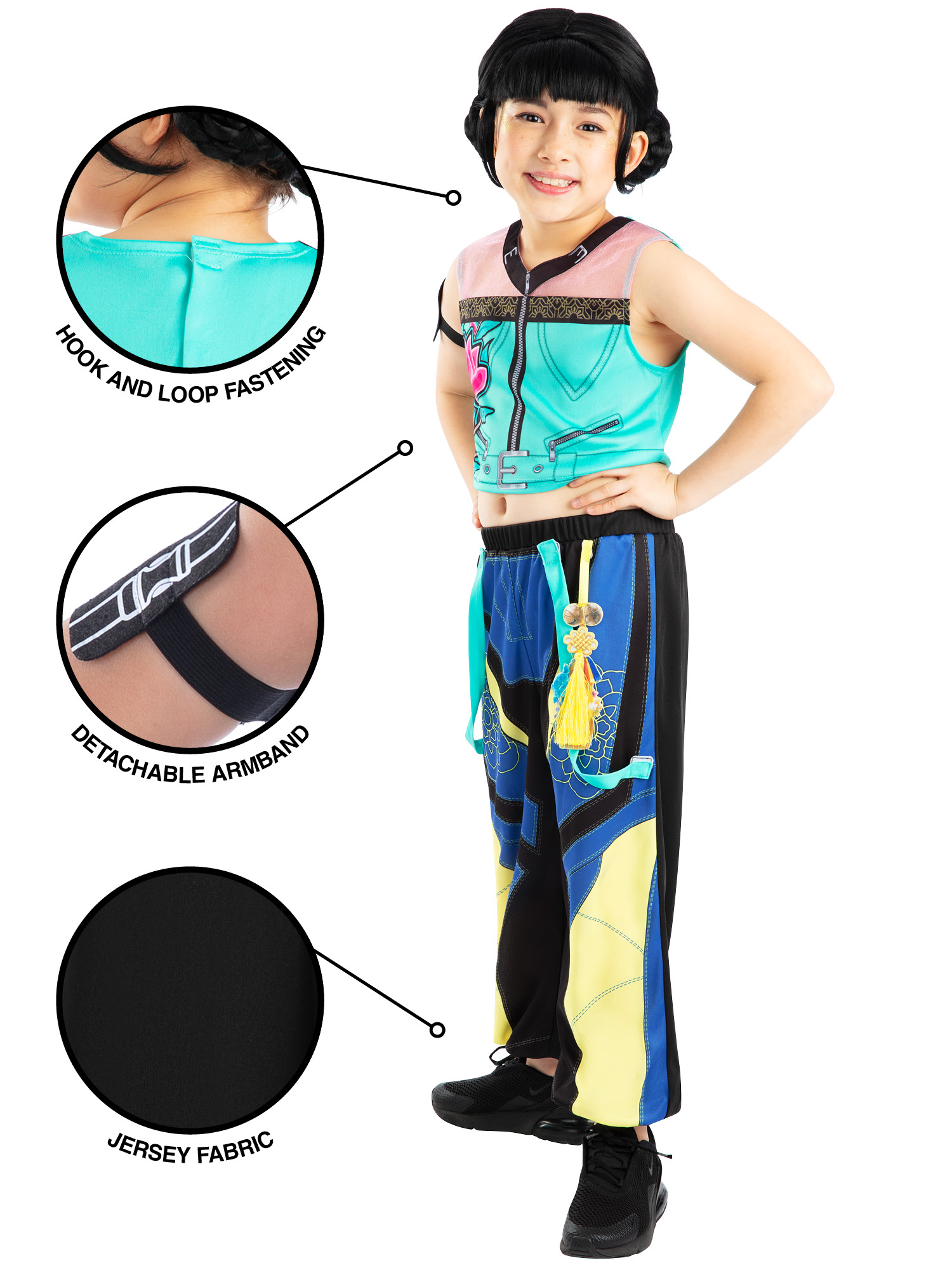 K-POP DEMON HUNTERS ZOEY COSTUME, CHILD - Image 8