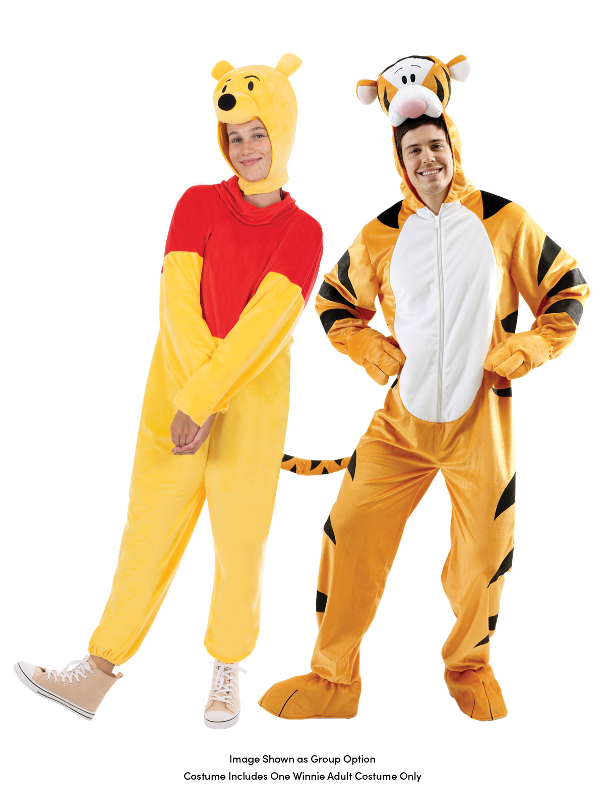 TIGGER DELUXE COSTUME, ADULT - Image 4