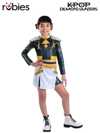 K-POP ZOEY GOLDEN DELUXE COSTUME, CHILD