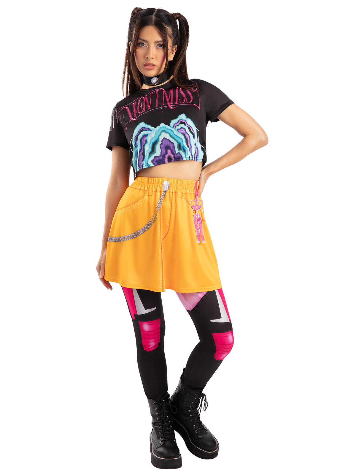 K-POP DEMON HUNTERS MIRA CORE COSTUME, ADULT - Image 4