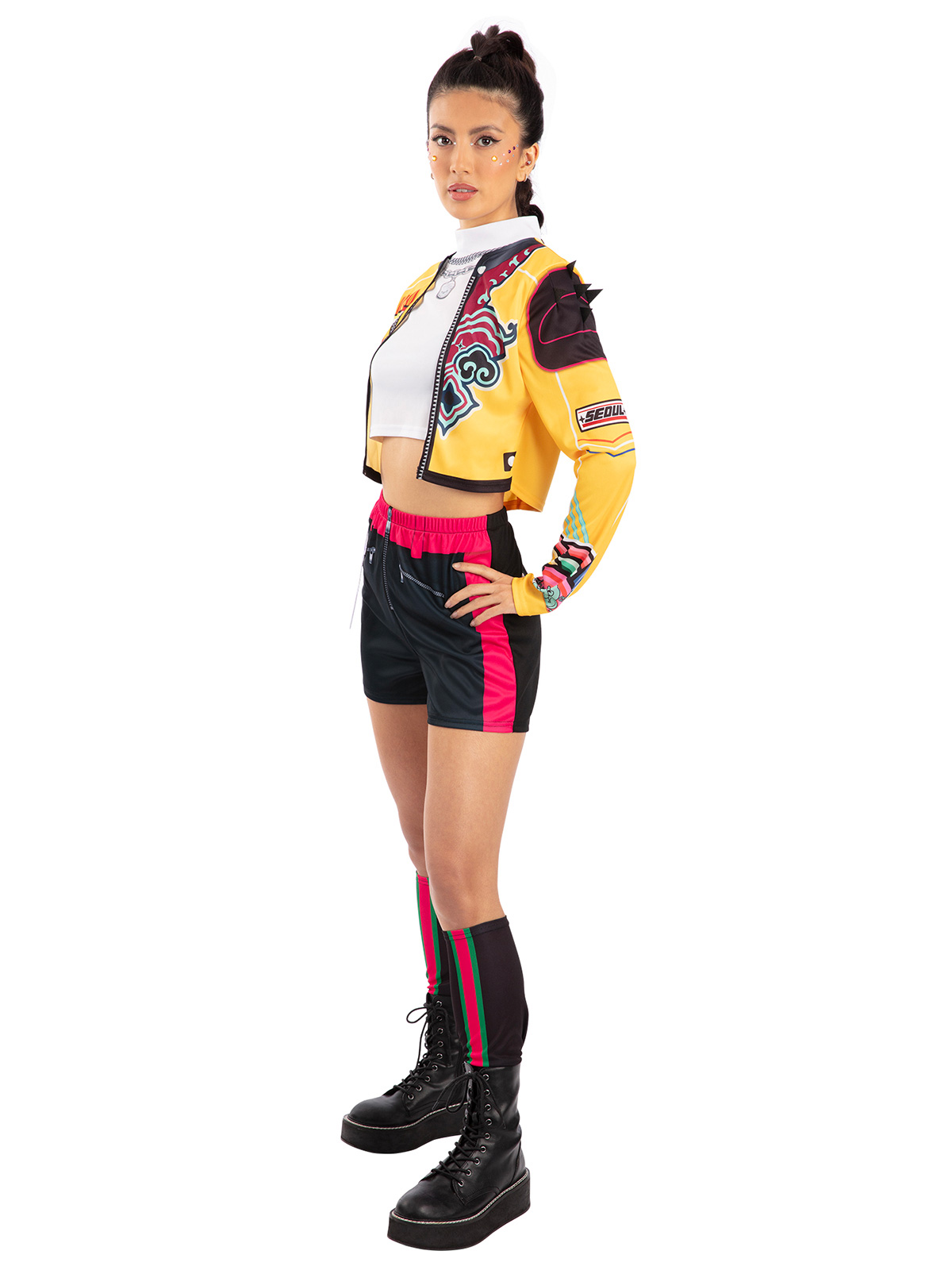 K-POP DEMON HUNTERS RUMI CORE COSTUME, ADULT - Image 4