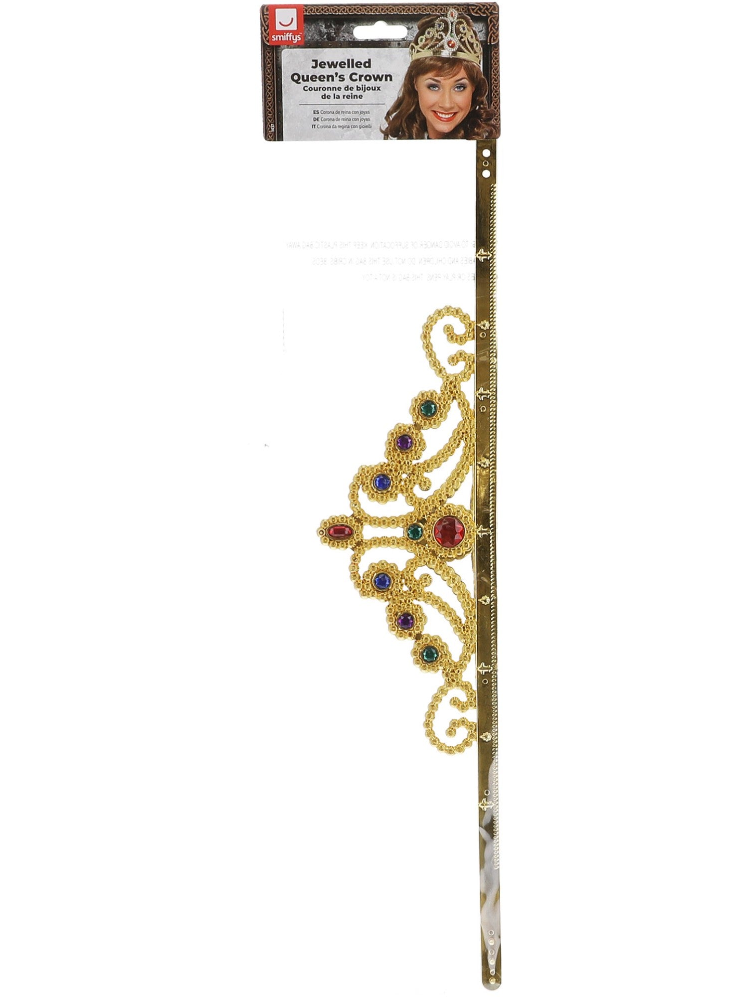 QUEEN'S CROWN, JEWELLED - ADULT - Image 2