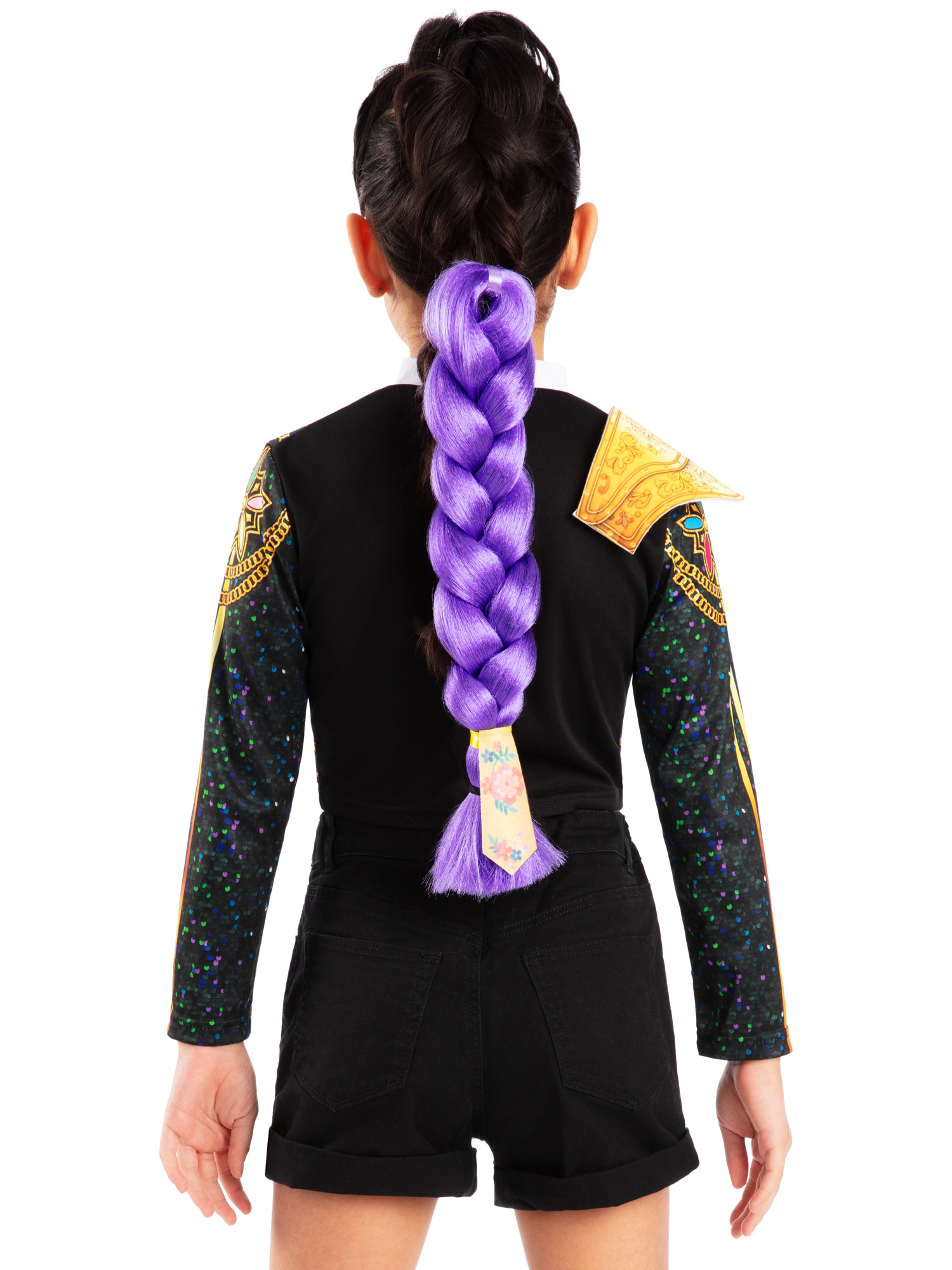 K-POP DEMON HUNTERS RUMI CLIP ON HAIR BRAID (40cm) - CHILD - Image 2