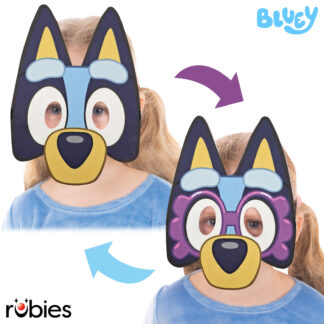 BLUEY TO GRANNY JANET REVERSIBLE MASK