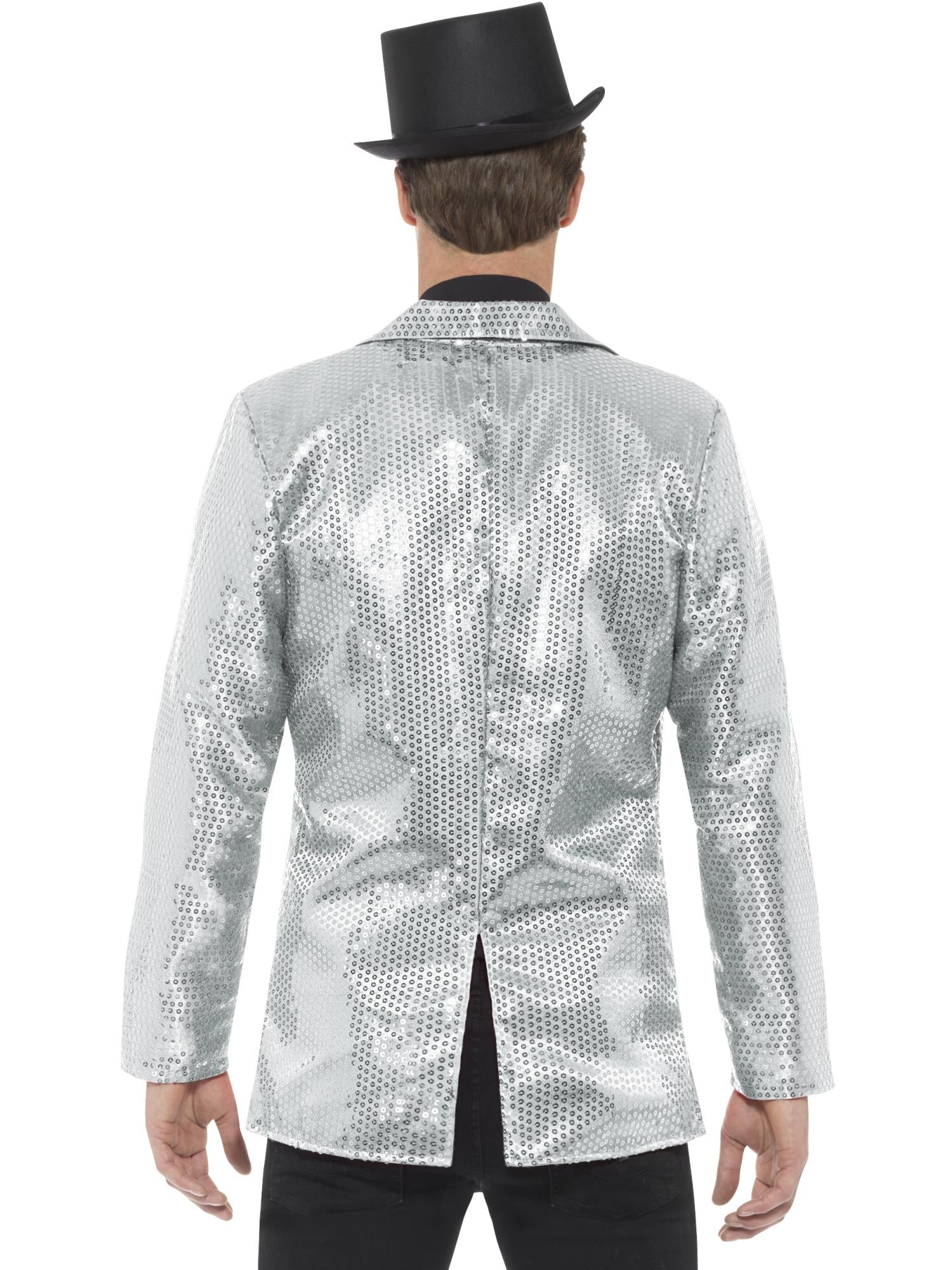 SEQUIN SILVER JACKET, ADULT - Image 3