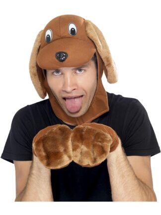 DOG HOOD & GLOVES KIT, ADULT