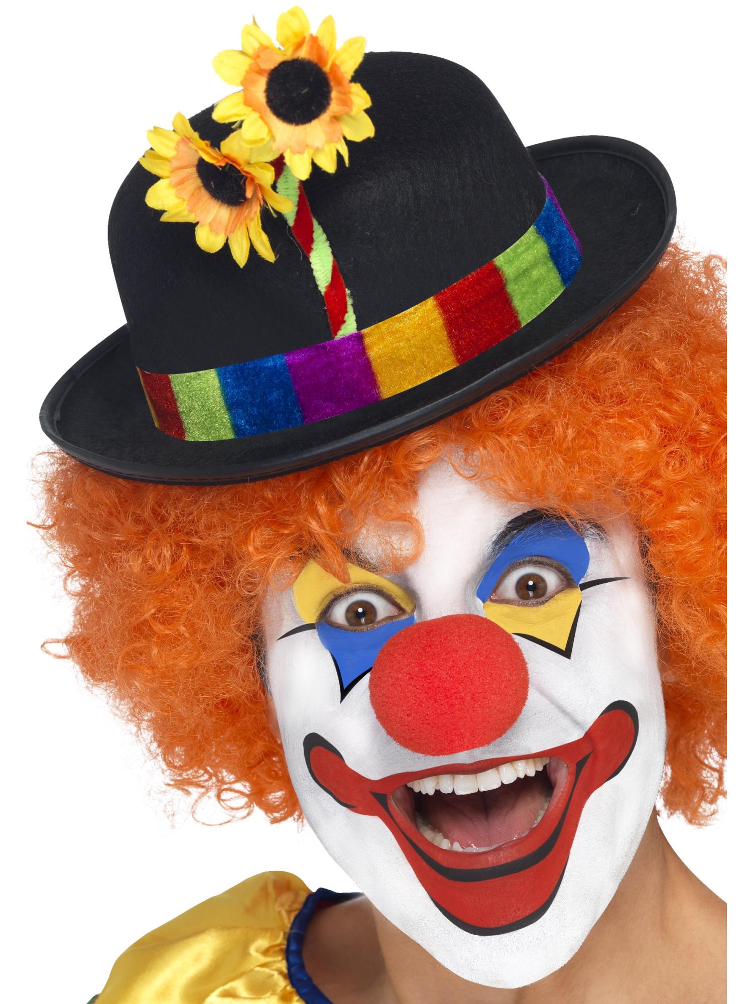 CLOWN BOWLER HAT, ADULT