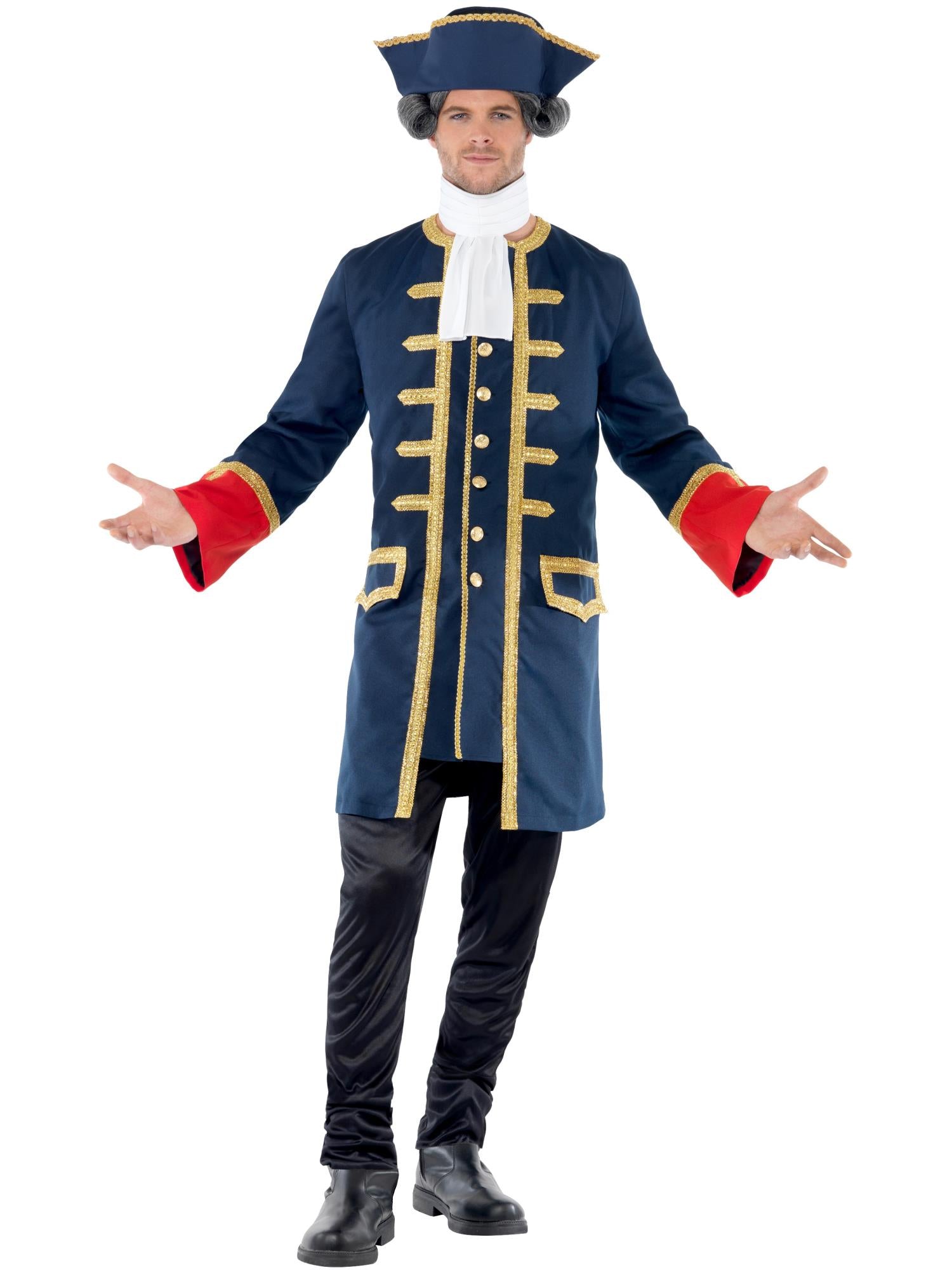 PIRATE COMMANDER COSTUME, ADULT - Image 4
