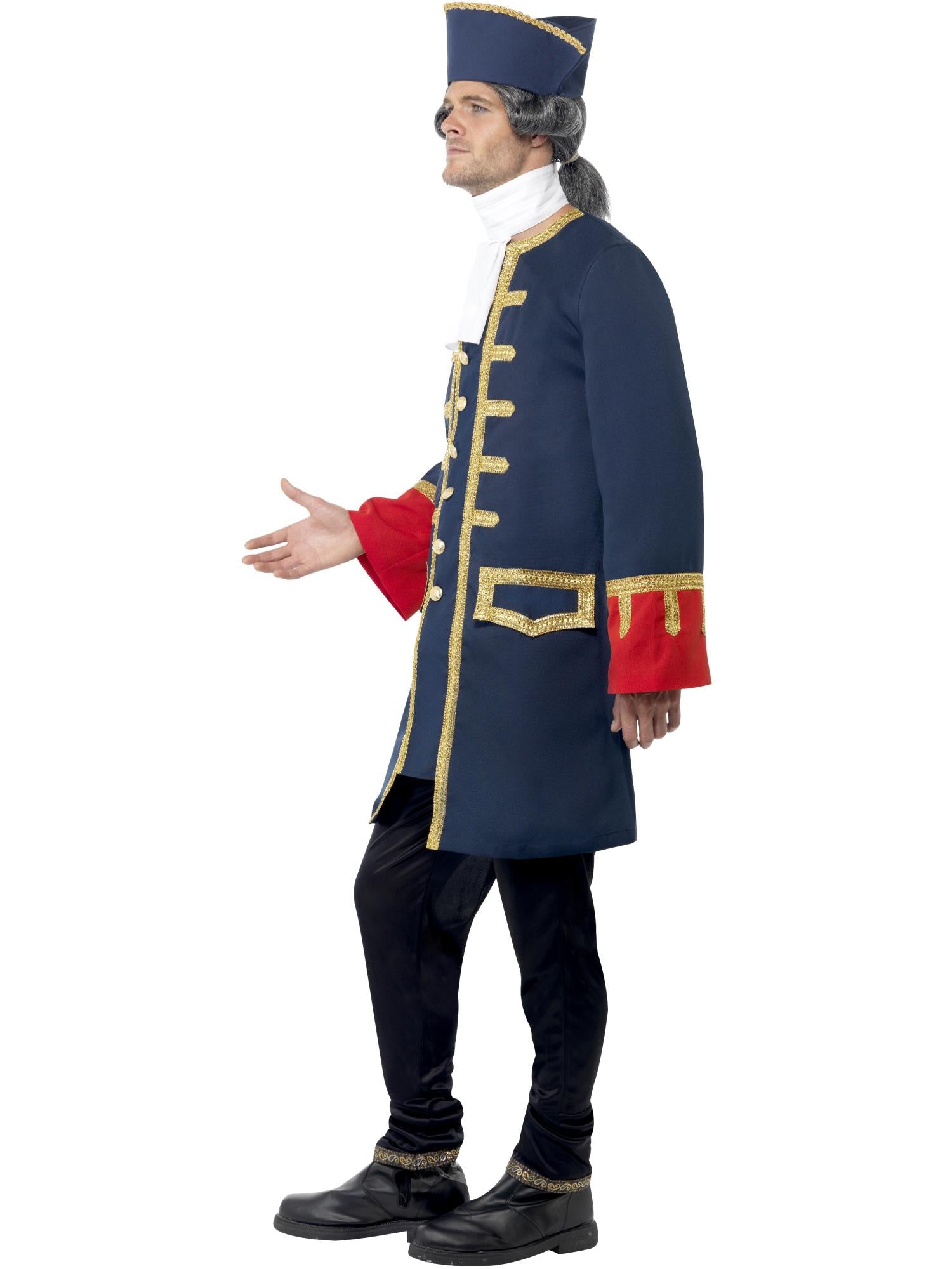 PIRATE COMMANDER COSTUME, ADULT - Image 2