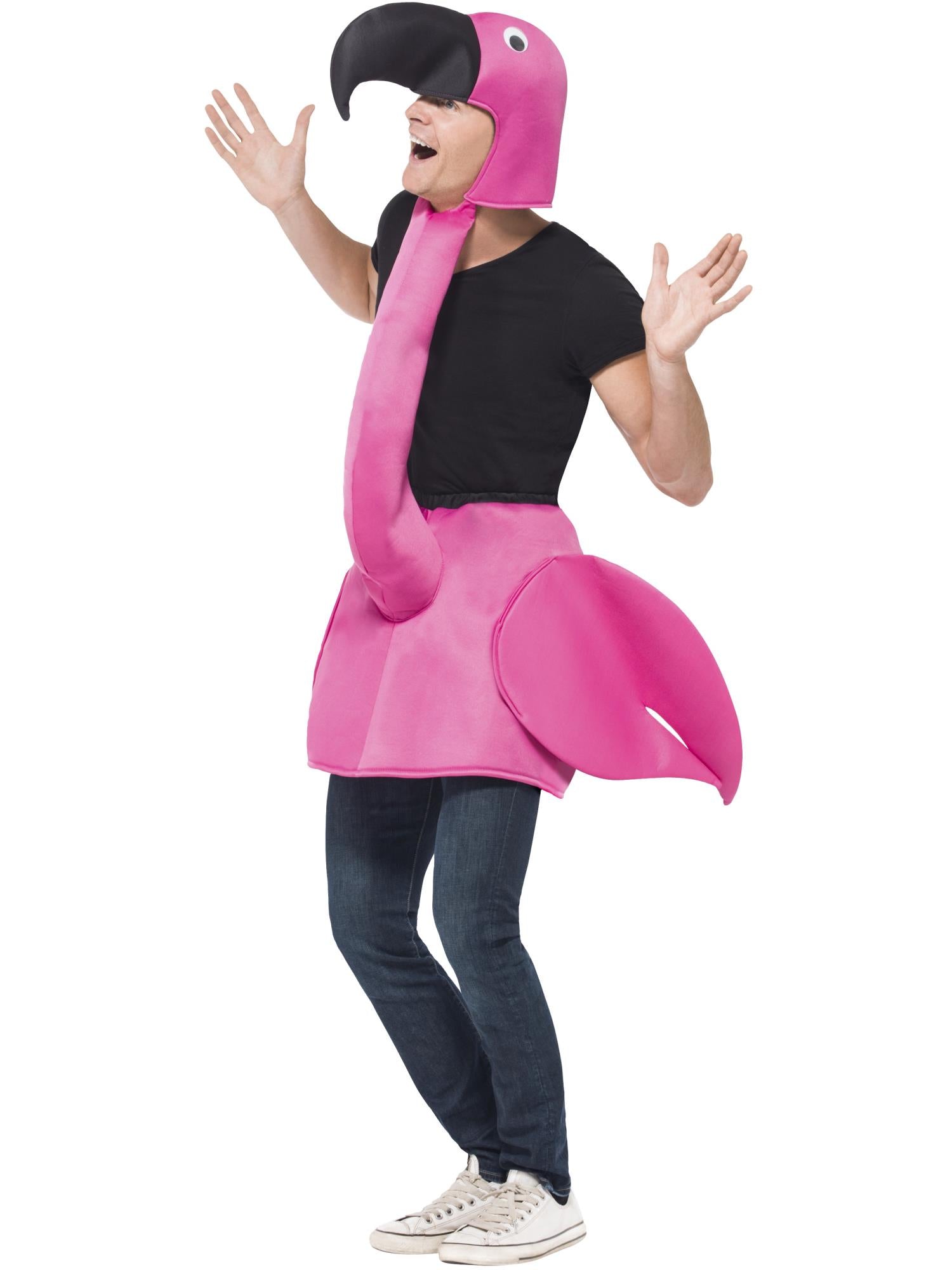 FLAMINGO COSTUME, ADULT