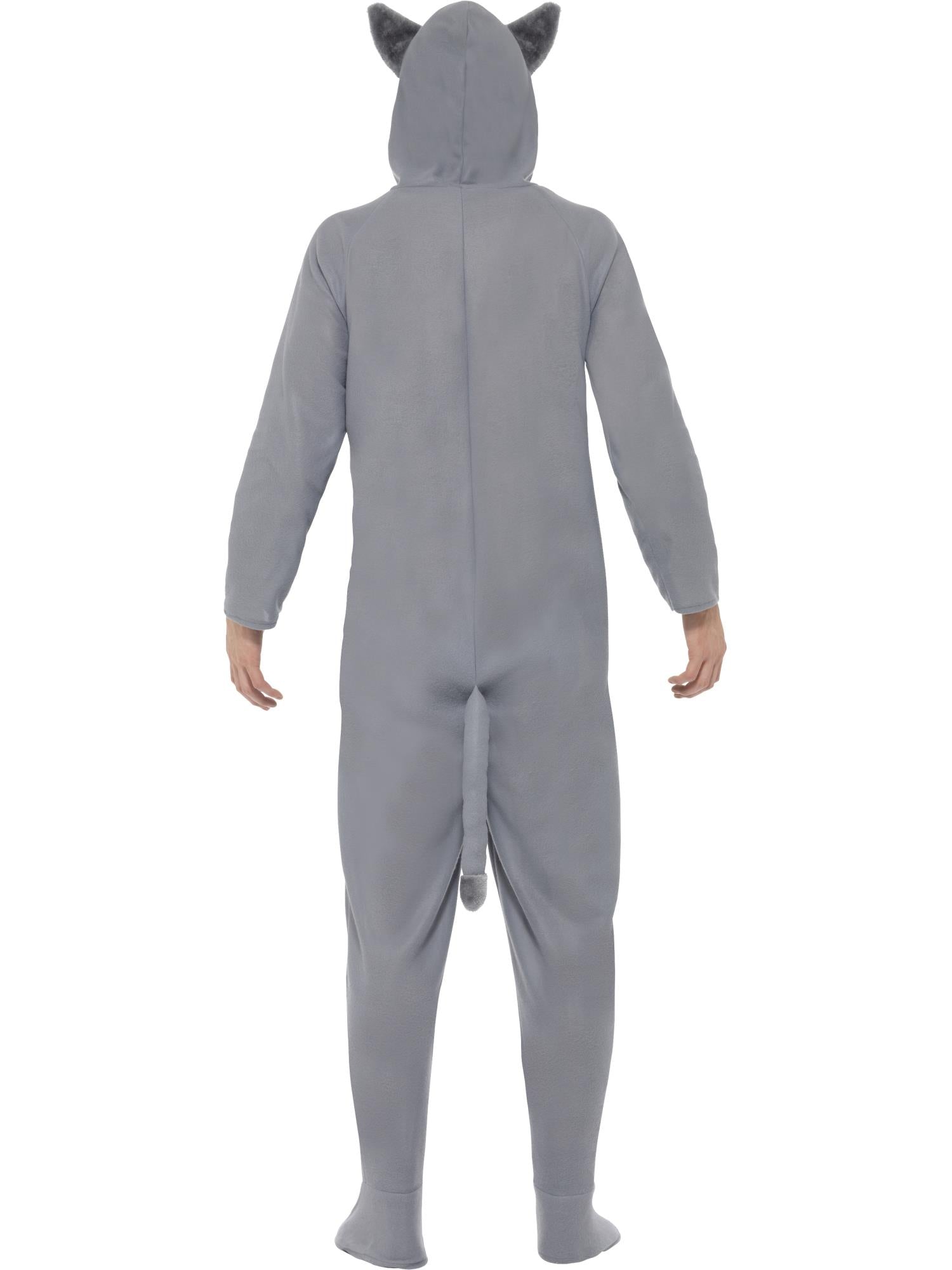 WOLF ONESIE COSTUME, ADULT - Image 3