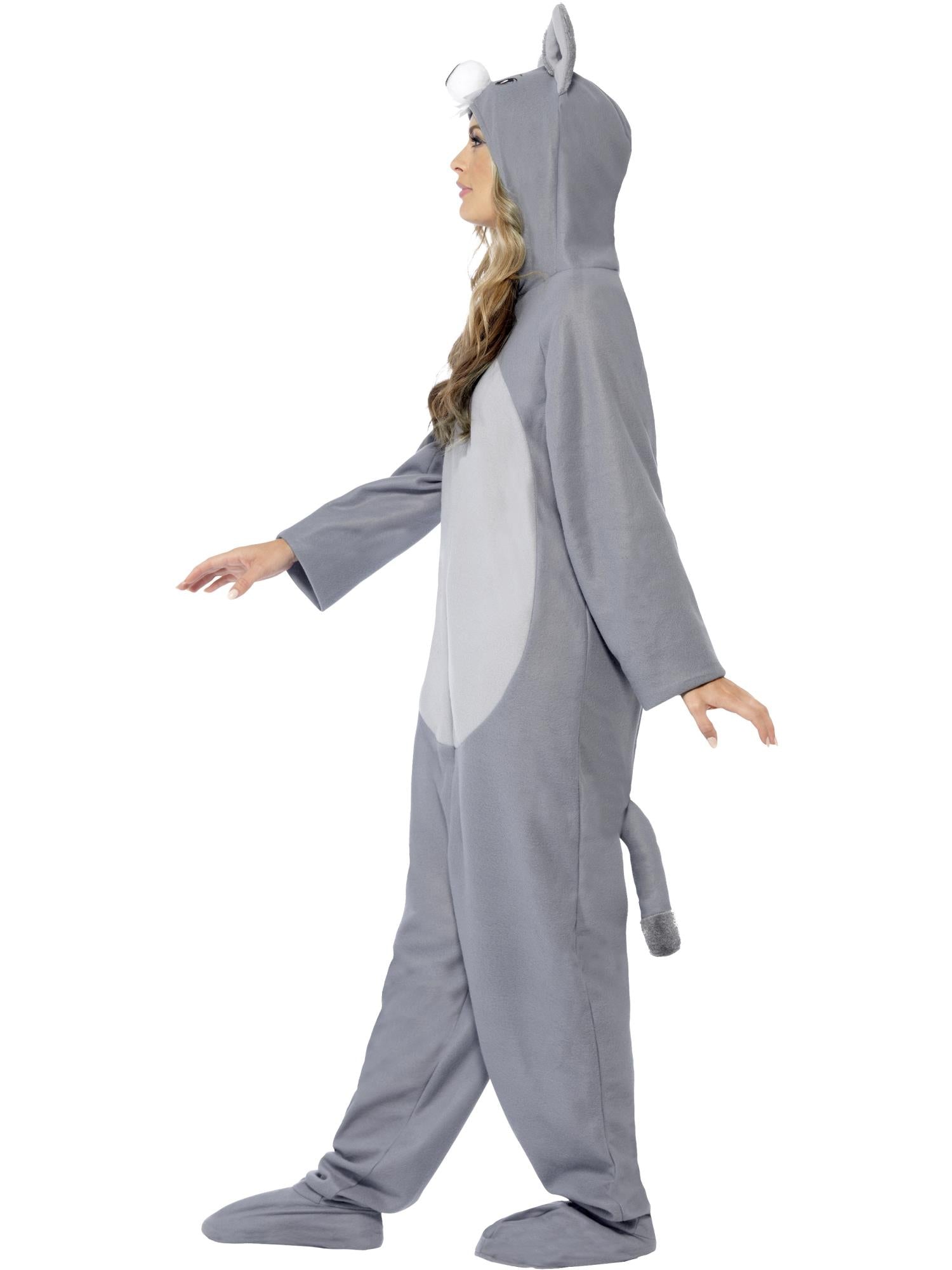 WOLF ONESIE COSTUME, ADULT - Image 6