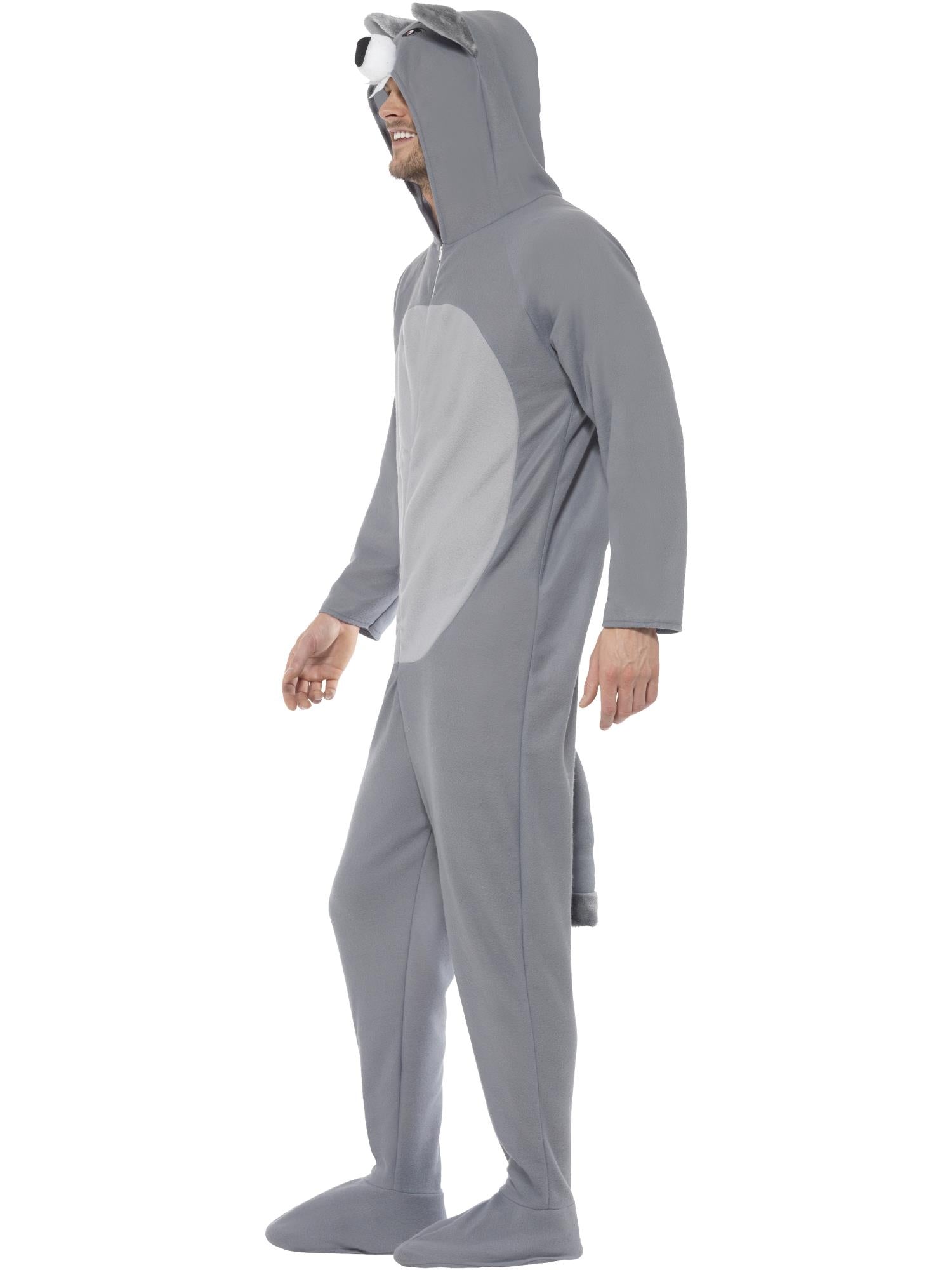 WOLF ONESIE COSTUME, ADULT - Image 2