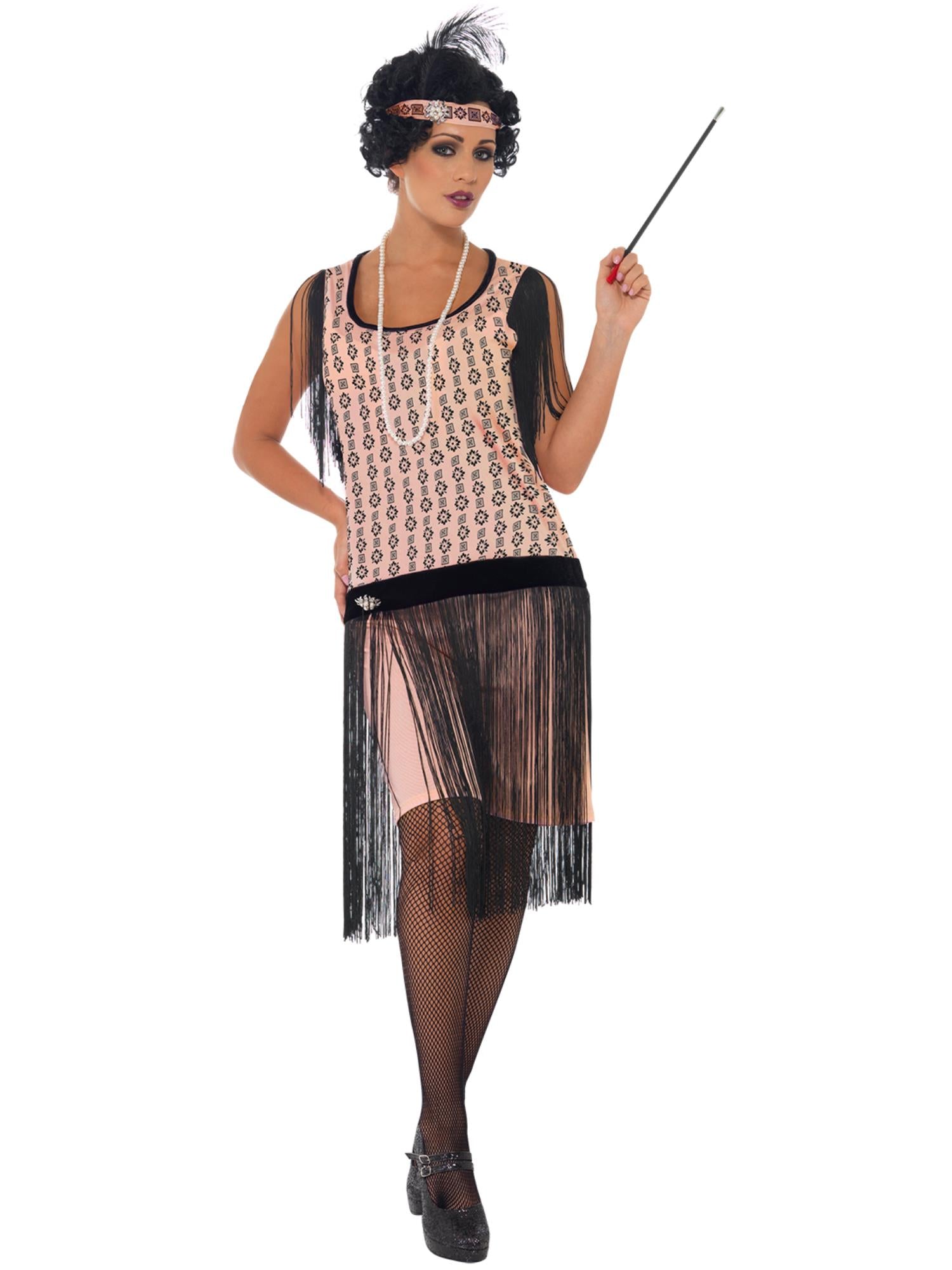 FLAPPER 1920'S COSTUME, ADULT - Image 4