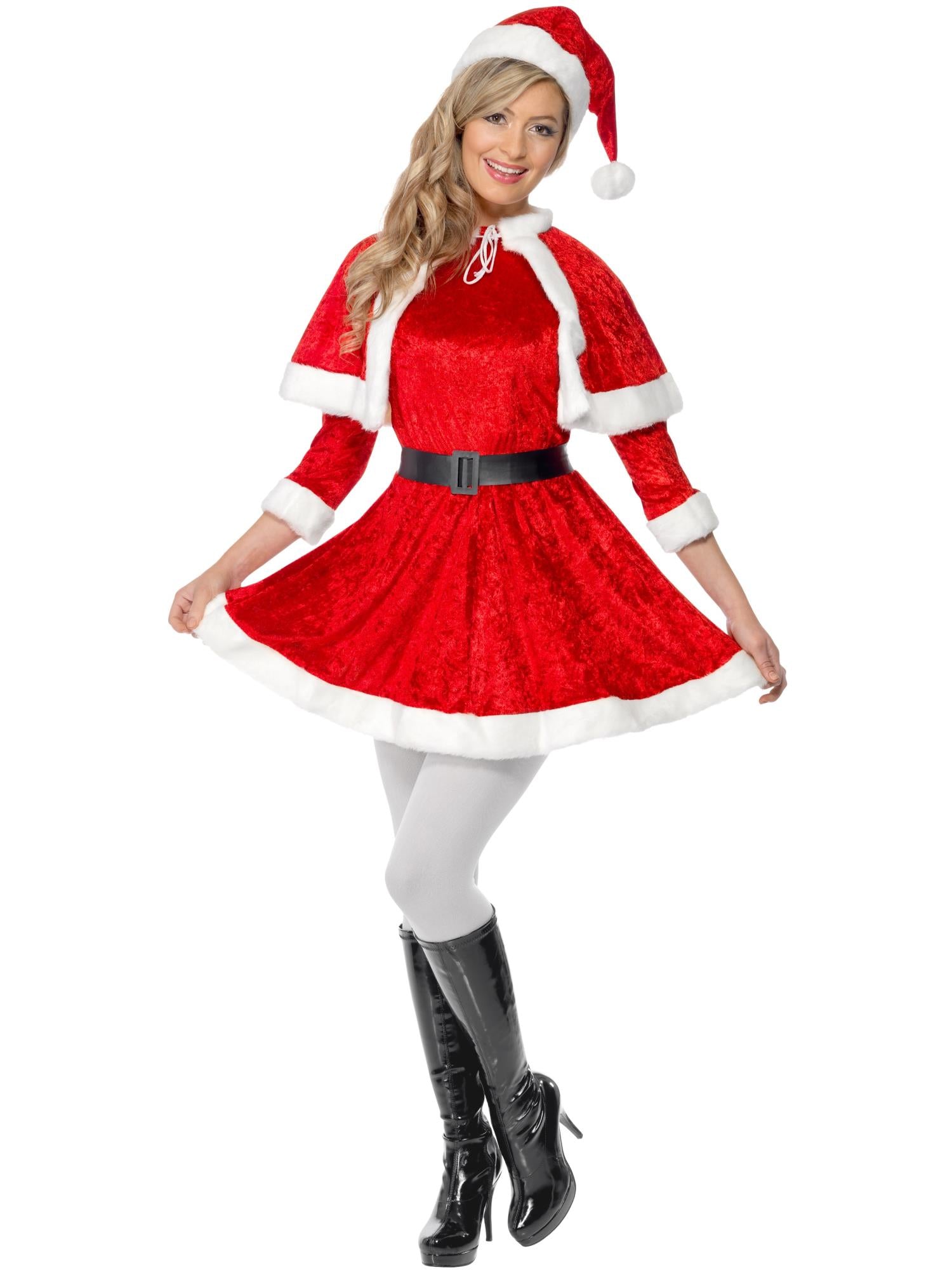MISS SANTA DELUXE COSTUME, ADULT - Image 4