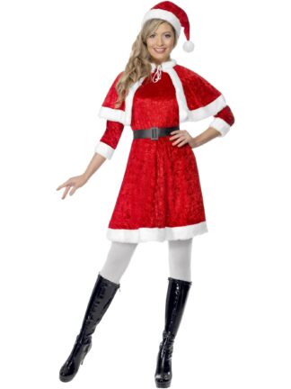 MISS SANTA DELUXE COSTUME, ADULT