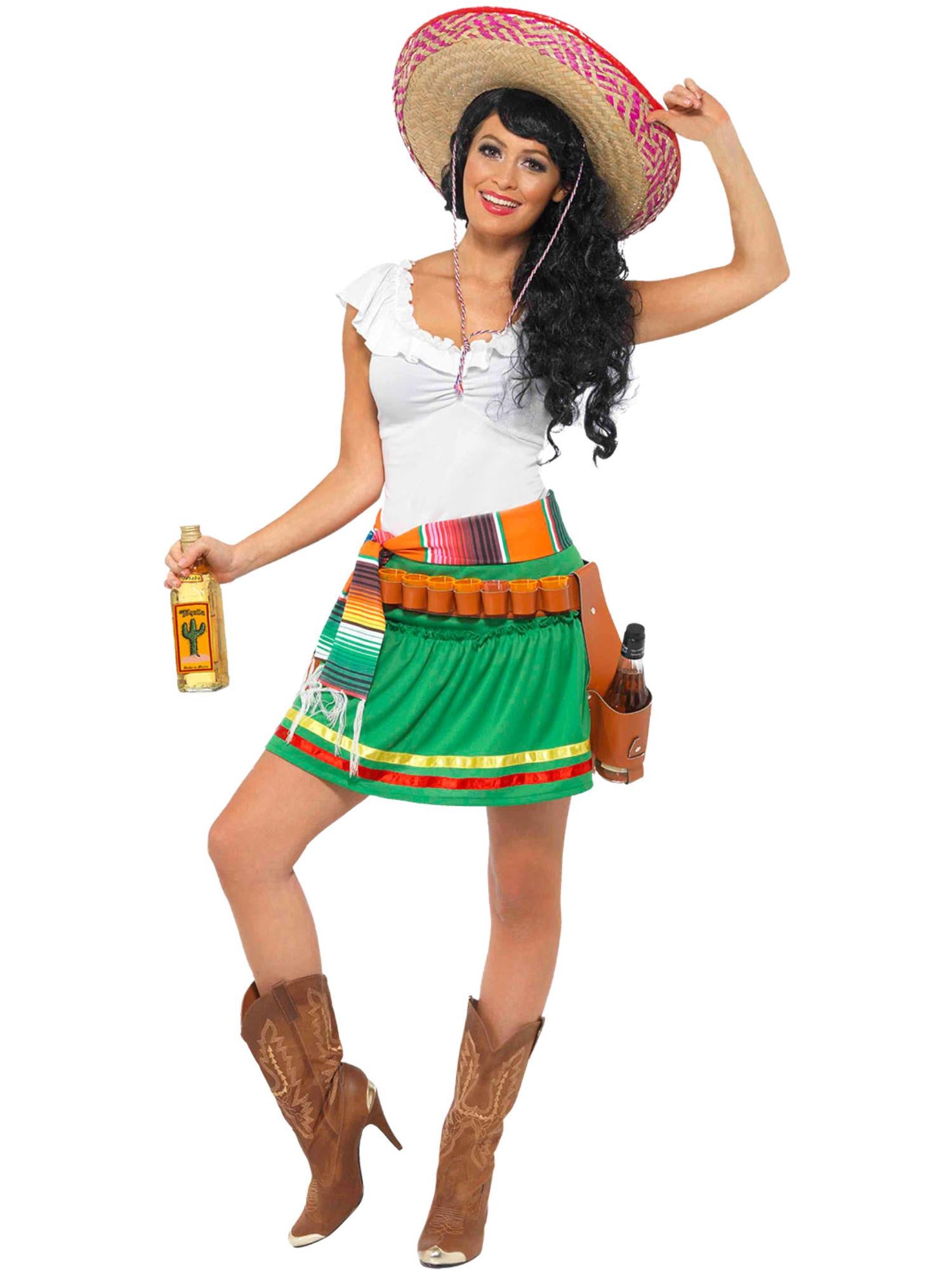 TEQUILA SHOOTER GIRL COSTUME, ADULT - Image 4