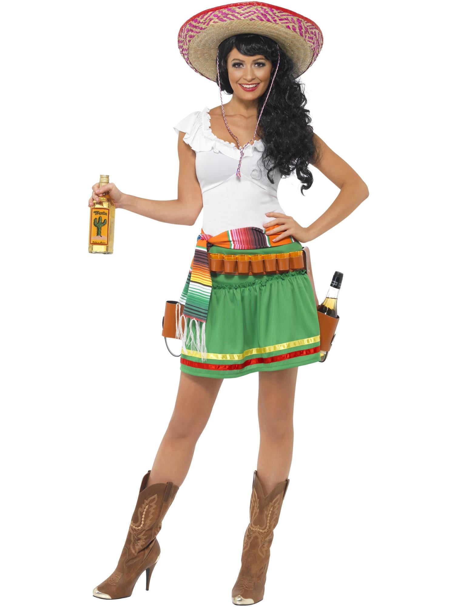 TEQUILA SHOOTER GIRL COSTUME, ADULT