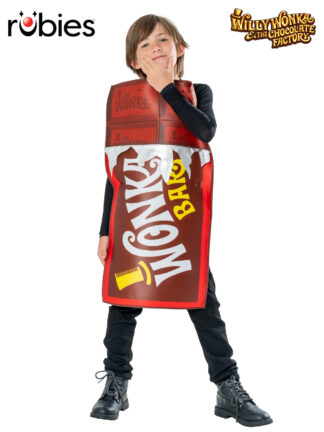 WILLY WONKA CHOCOLATE BAR TABARD - 5-8 YRS
