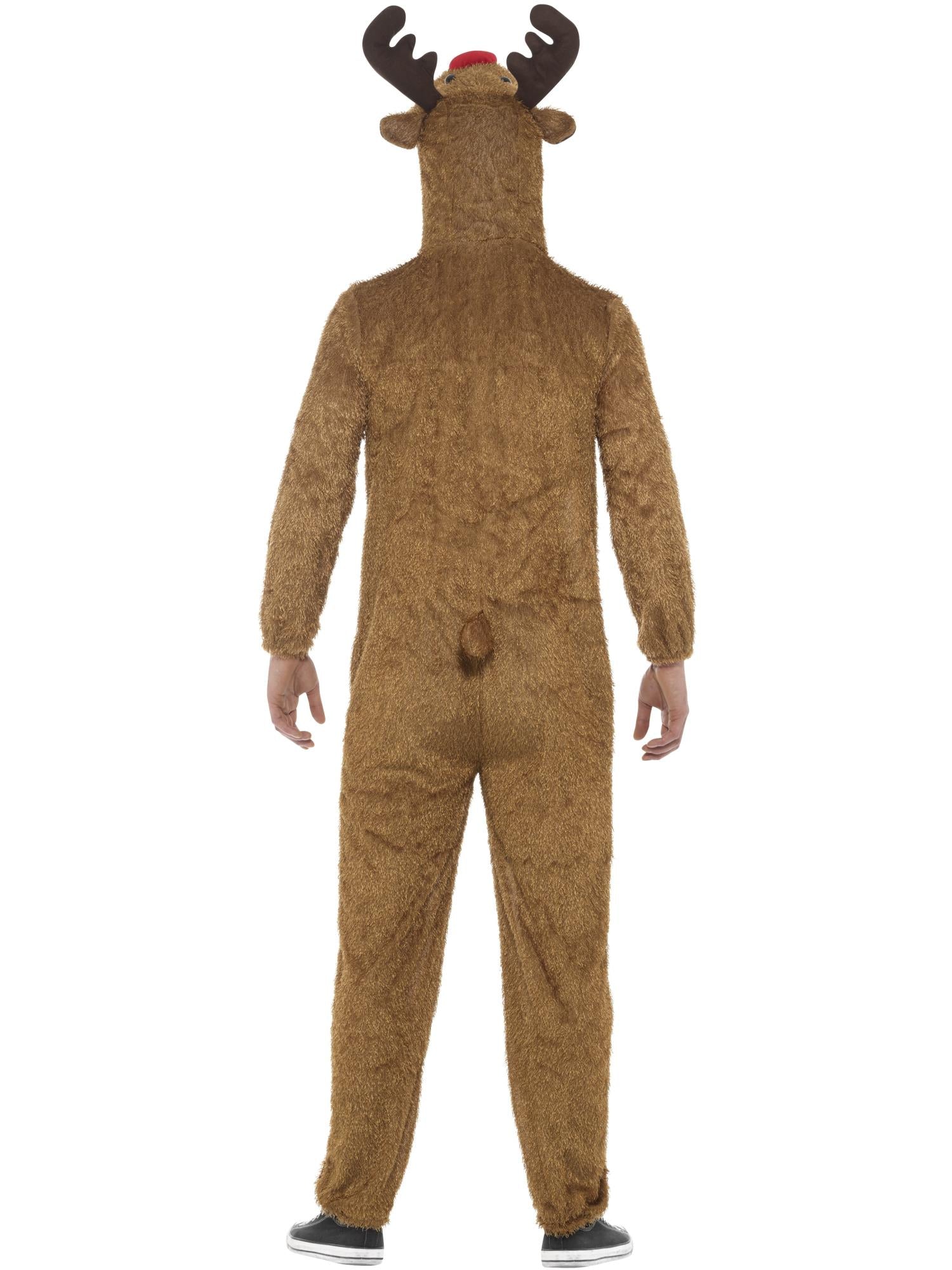 REINDEER HOODED COSTUME, ADULT - Image 3