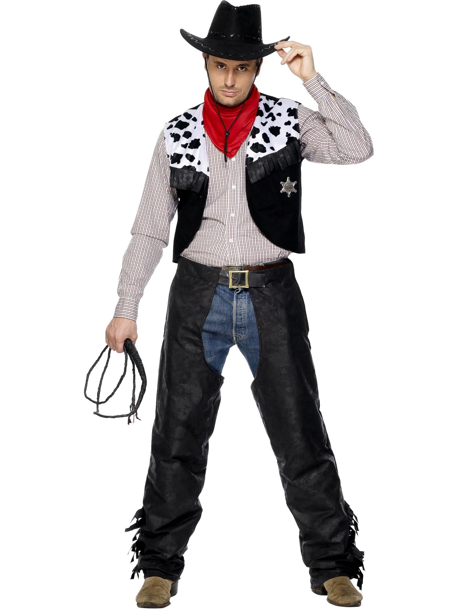 COWBOY COSTUME, ADULT - Image 2