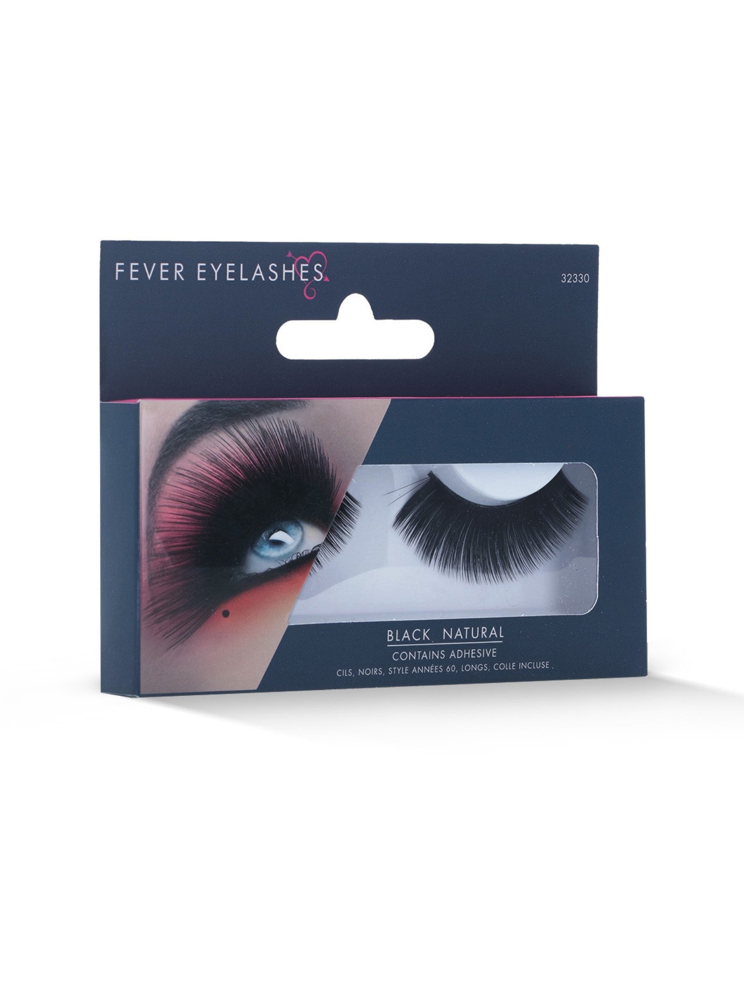EYELASHES, BLACK - ADULT - Image 2