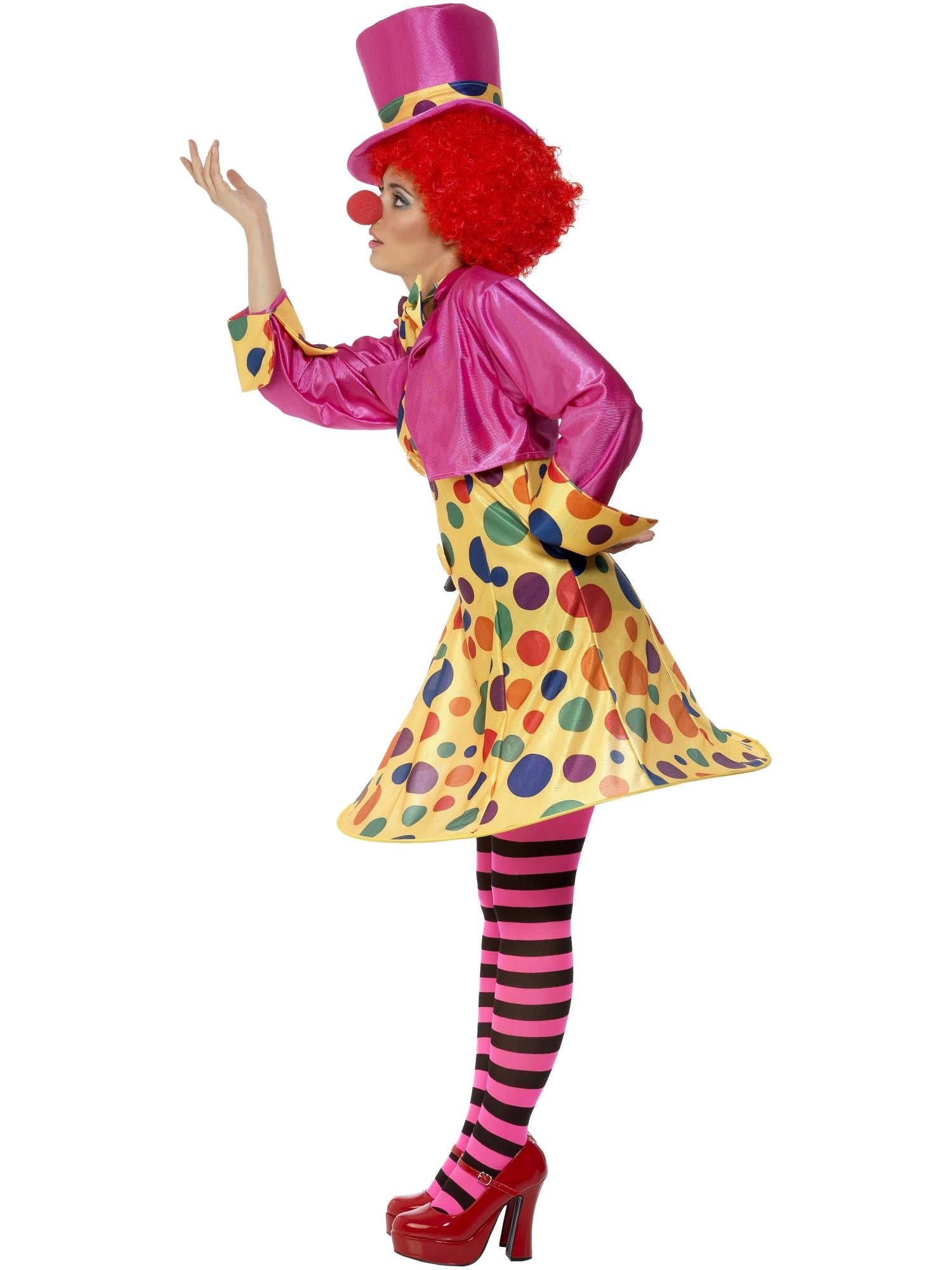 CLOWN LADY COSTUME, ADULT - Image 2