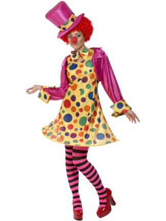 CLOWN LADY COSTUME, ADULT