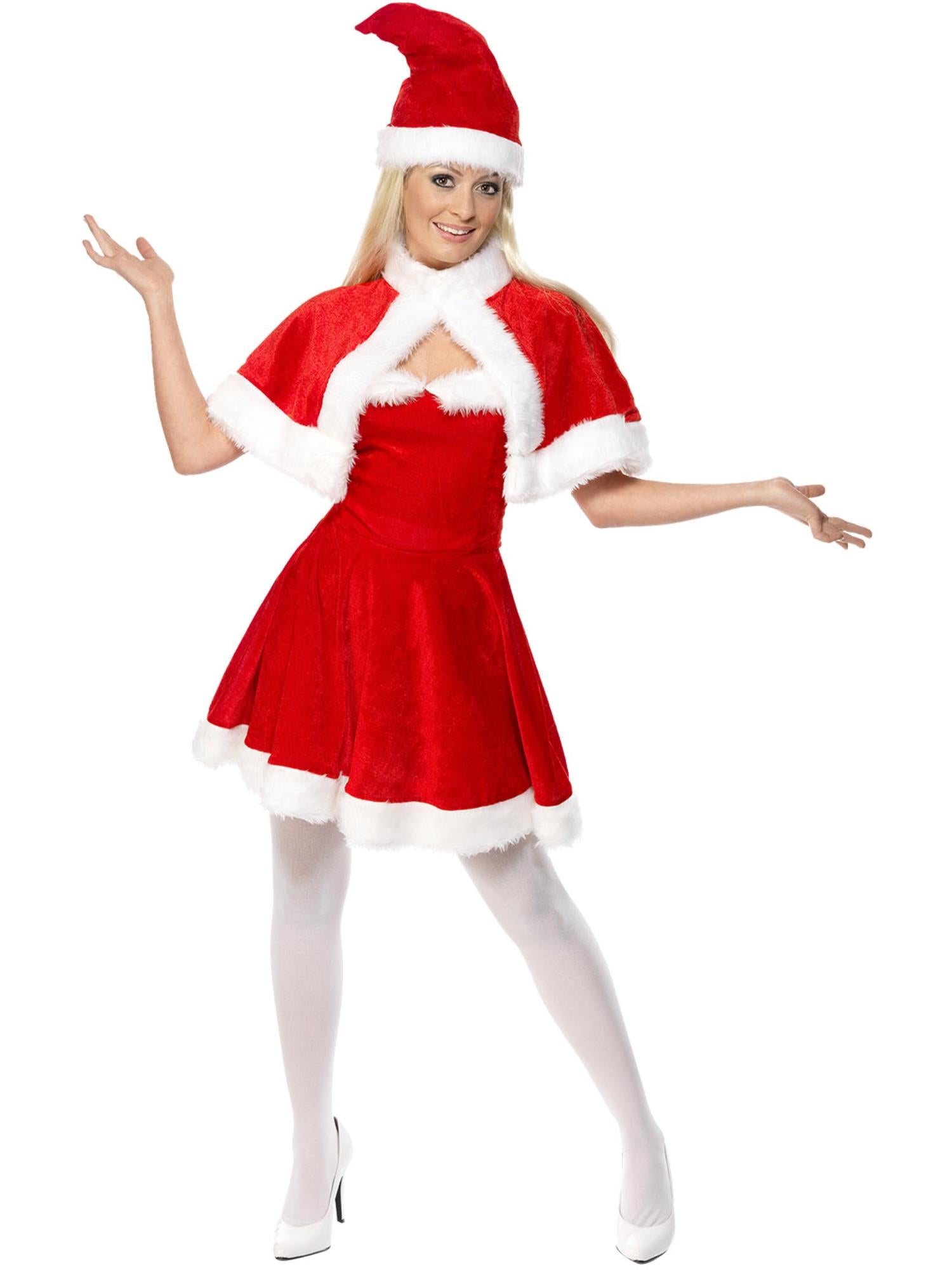 MISS SANTA COSTUME, ADULT - Image 4