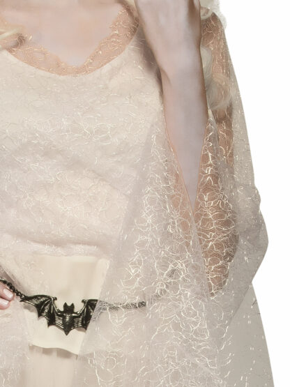 WITCH TOP WITH BELT WHITE, ADULT - Image 3