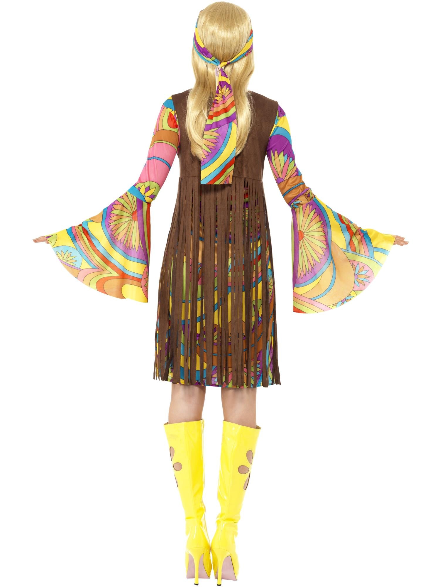 60S GROOVY LADY COSTUME, ADULT - Image 3