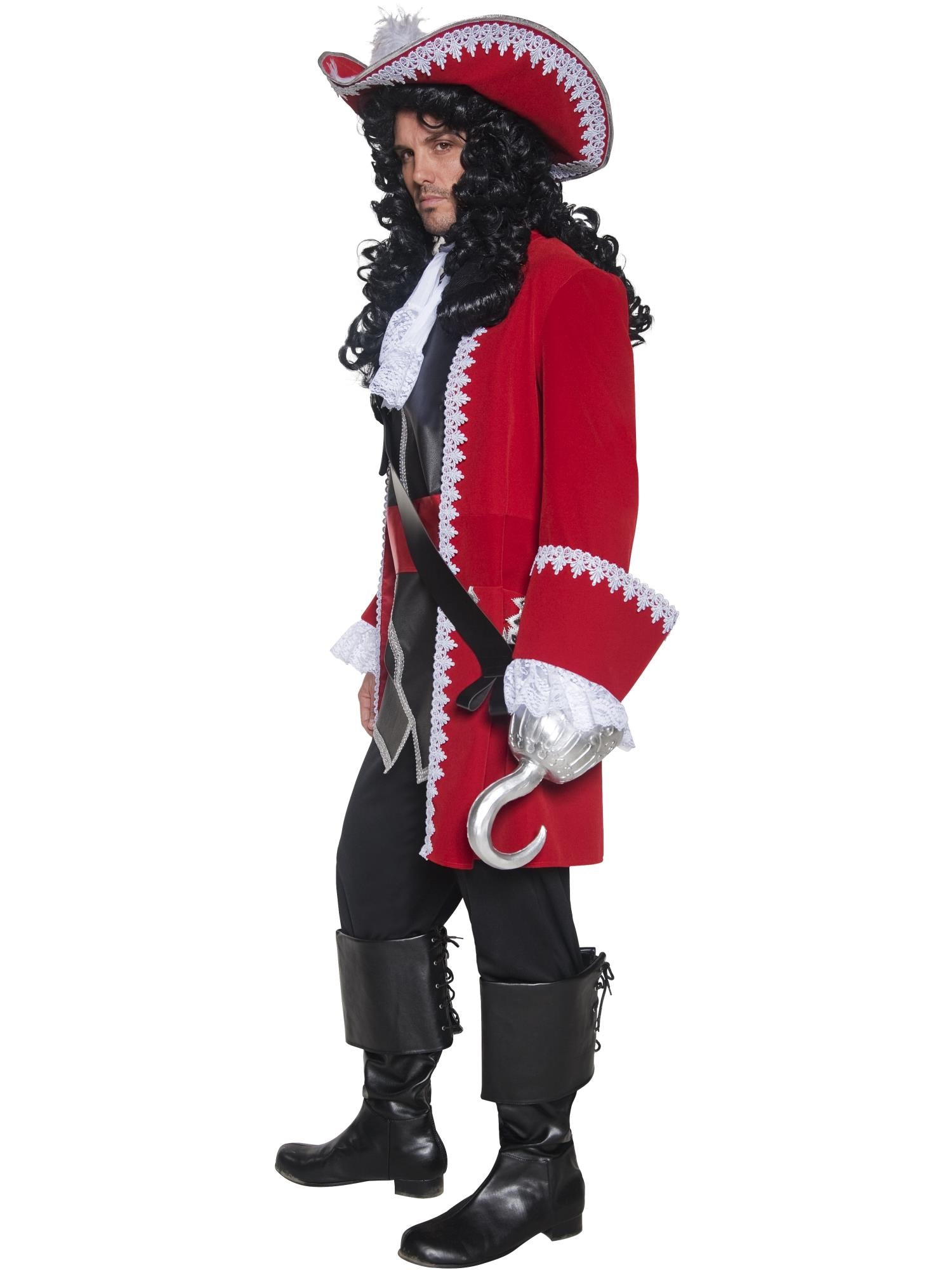 PIRATE CAPTAIN DELUXE COSTUME, ADULT - Image 2