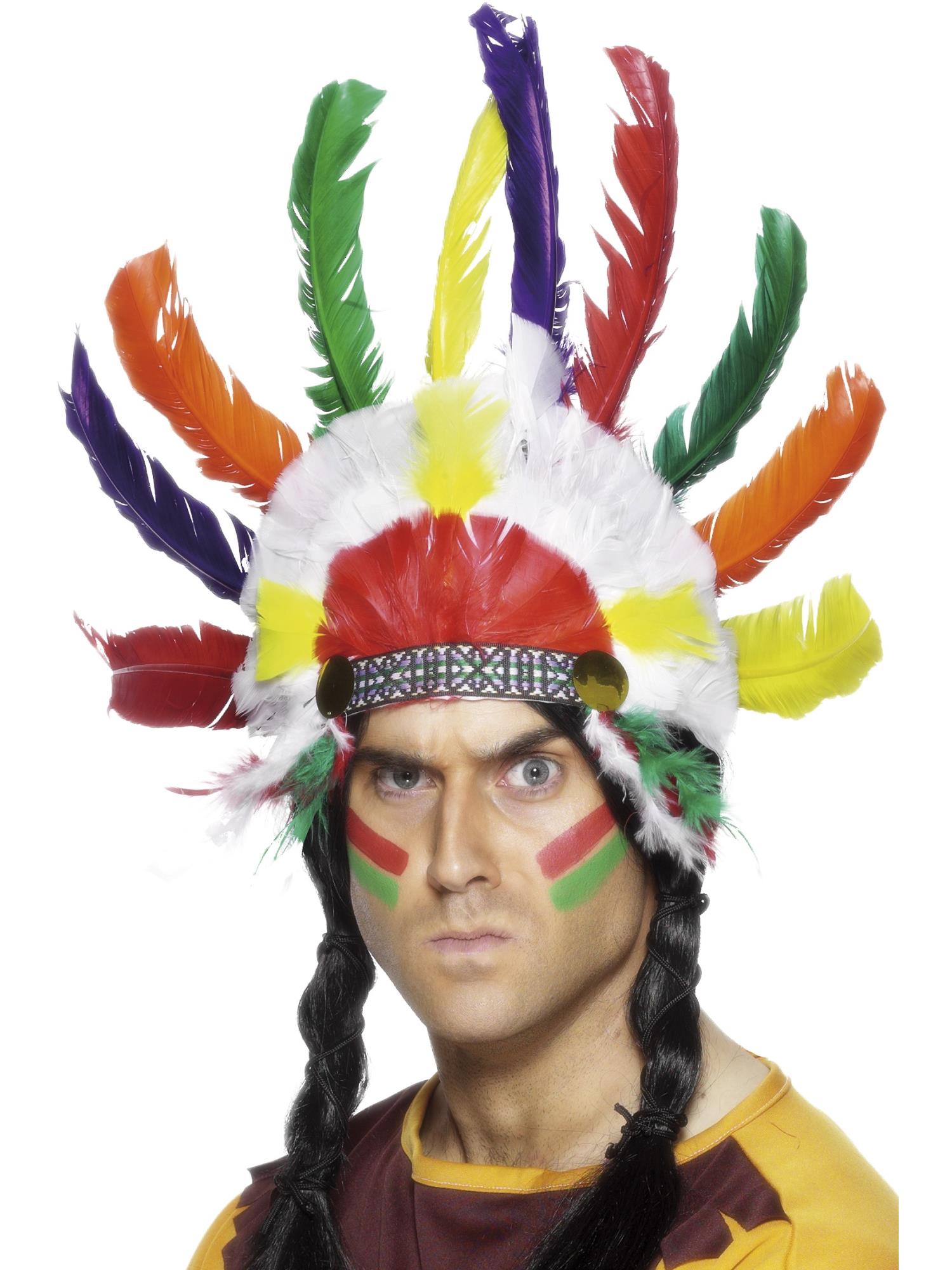 NATIVE AMERICAN INSPIRED HEADDRESS, ADULT