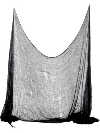 CREEPY HALLOWEEN CLOTH, BLACK