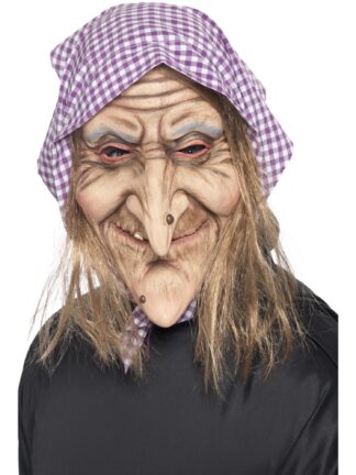 OLD WITCH MASK, ADULT