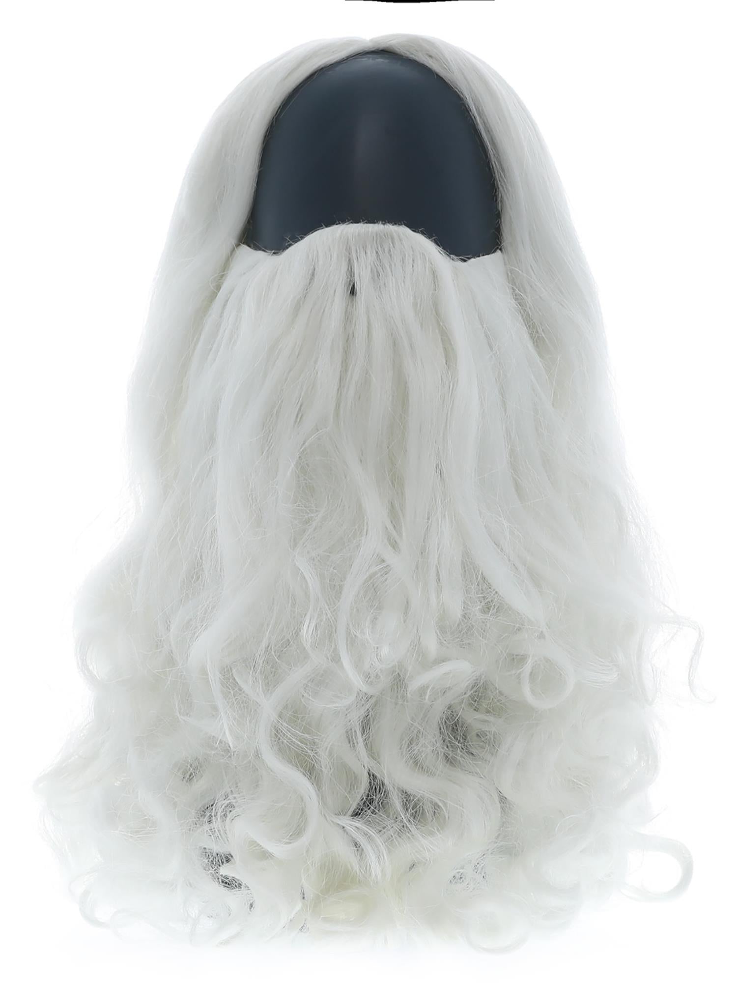 SANTA LONG WIG & BEARD, ADULT - Image 2