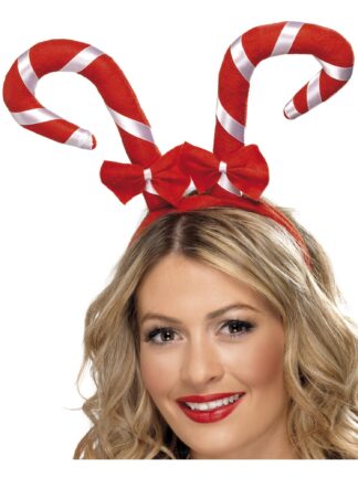 CANDY CANE HEADBAND, ADULT