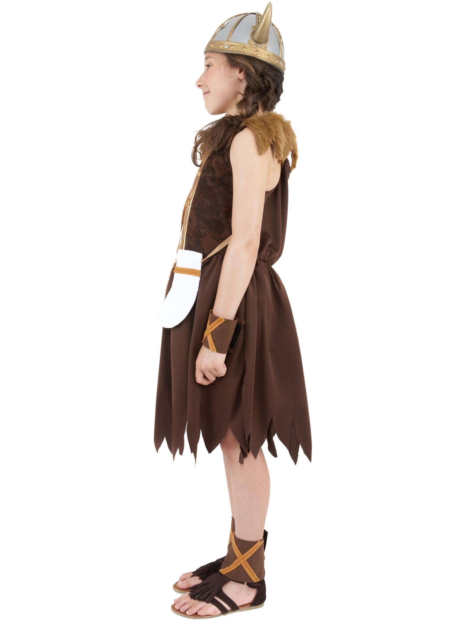 VIKING GIRL COSTUME, CHILD - Image 2